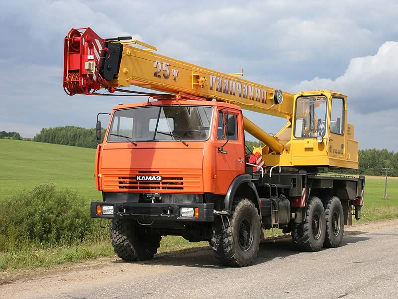 автокран вездеход 25 тонн